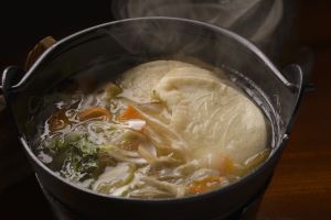 Hachinohe Senbei Jiru (flour cracker soup)