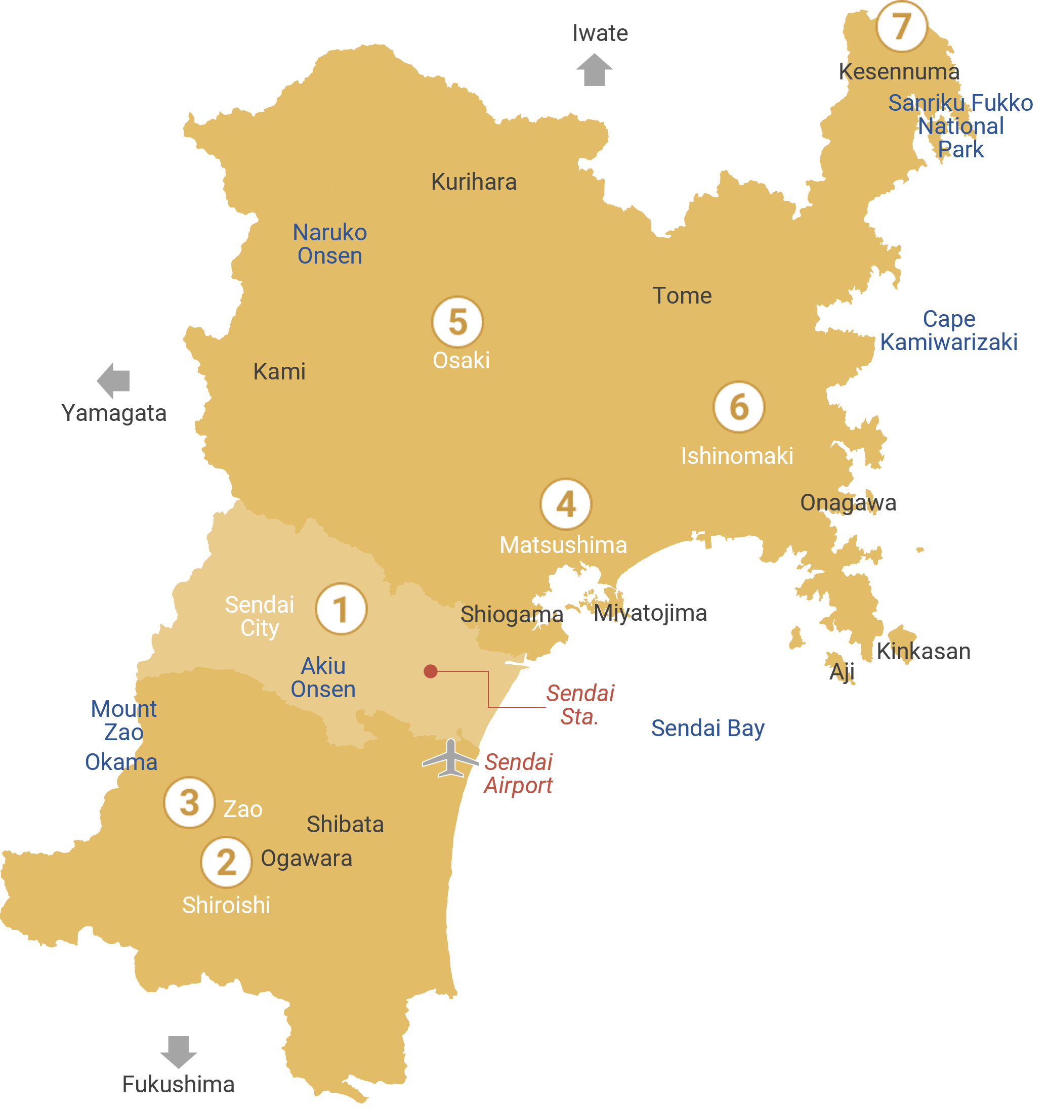 Miyagi map