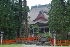 Mount Gassan and Dewa Sanzan Sanjin Gosaiden (Tsuruoka)