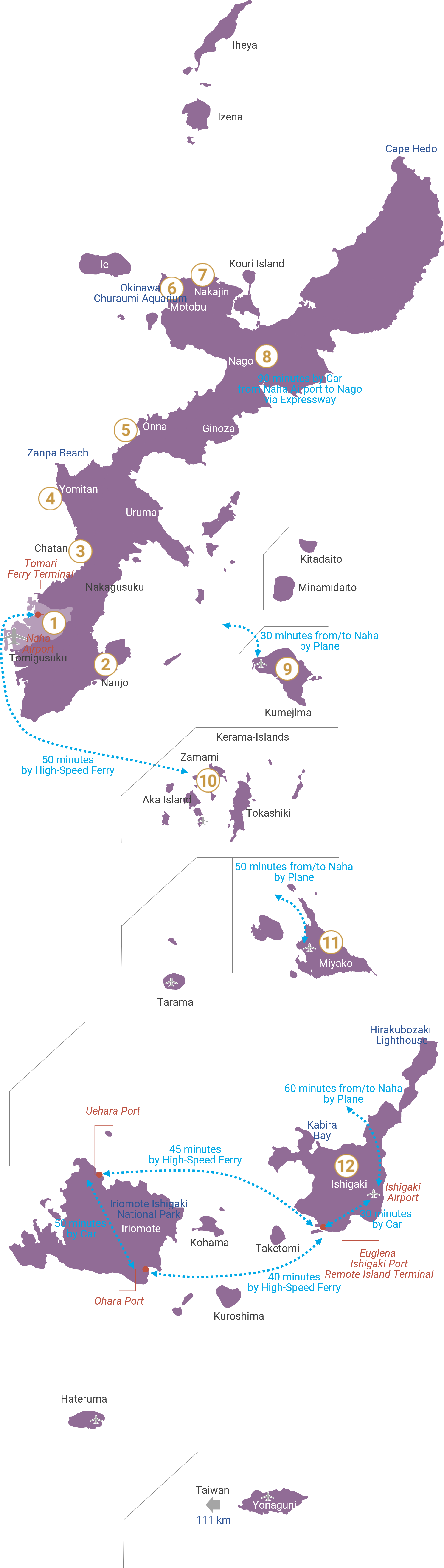 Okinawa map